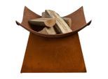 Möbelix , Cognac , Metall , 49x38.5x49 cm , Freizeit im Garten, Gartenaccessoires, Feuerschalen