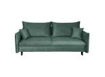Mid.you , Mintgrün , Textil , Füllung: Polyurethan (PUR),Polyurethan (Pur) , 216x96x102 cm , Made in EU , Liegefunktion ,