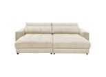Mid.you , Creme , Textil, Holzwerkstoff , 292x90x194 cm , Made in EU , Rücken echt , Wohnzimmer, Sofas & Couches, Sofas, Big Sofas