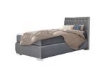 Livetastic , Platinfarben , Textil , H3 , 90x200 cm , Made in EU, Made in Europe, FSC 100% , Kinder- & Jugendzimmer, Kinderbetten, Jugendbetten