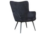 Mid.you , Schwarz , Textil, Holzwerkstoff , 72x97x80 cm , FSC , erweiterbar (Typenauswahl) ,