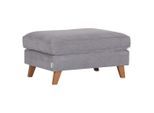 Mid.you , Grau , Textil , Buche , massiv , rechteckig , 93x47x65 cm , Made in EU , Stoffauswahl ,