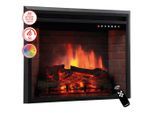 Möbelix , Schwarz , Metall, Glas , 58.4x45.0x22.5 cm , Bsci, CE , Fernbedienung, Flammeneffekt separat schaltbar, Überhitzungsschutz, Thermostat, Dimmer , Kamine, Elektrokamine