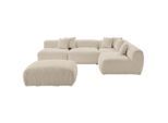 Livetastic , Beige , Textil , L-Form , 315x235 cm , Made in EU , erweiterbar, individuell planbar , Wohnzimmer, Sofas & Couches, Wohnlandschaften, Ecksofas