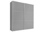 Möbelix , Grau , Holzwerkstoff , 8 Fächer , 2 Schublade(n) Schubladen , 225x222x68 cm , Lga, Goldenes M, BQ - Bündnis für Qualität, Made in Germany , in verschiedenen Größen erhältlich, in verschiedenen Holzdekoren erhältlich , Schlafzimmer, Kleiderschränke, Schwebetürenschränke