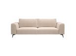 Mid.you , Beige , Holz, Textil , Füllung: Polyurethan (Pur), Silikon , 302x87x88 cm , Made in EU ,