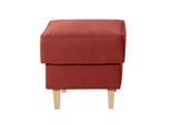 Max Winzer , Terracotta , Textil , Buche , quadratisch , 53x45x53 cm , Goldenes M, Made in Europe ,