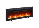 Möbelix , Schwarz , Metall , 92x33x15 cm , Fernbedienung, Flammeneffekt separat schaltbar, Überhitzungsschutz, Thermostat , Kamine, Elektrokamine