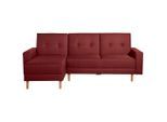 Max Winzer , Rot , Textil , Erle , Uni , 230x93x152 cm , Goldenes M, Made in Europe ,