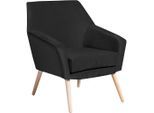 Max Winzer , Schwarz, Buchefarben , Textil , Buche , 67x81x71 cm , Goldenes M, Made in Europe ,