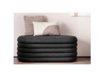 Livetastic , Anthrazit , Textil , 108x42x45 cm , Schlafzimmer, Betten, Bettbänke