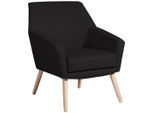 Max Winzer , Schwarz , Textil , Buche , 67x81x71 cm , Goldenes M, Made in Europe ,