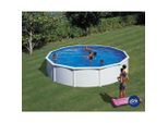 Gre , Weiß , Metall , 550x120x550 cm , Pools & Wasserspaß, Pools
