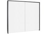 Möbelix , Dunkelgrau , Holzwerkstoff , 278x233x64 cm , Blauer Engel, Goldenes M, Made in Germany ,