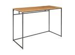 Mid.you , Schwarz, Eichefarben , Metall, Holzwerkstoff , rechteckig , 100x75x45 cm , Büromöbel, Schreibtische, Schreibtische