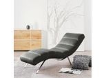 Livetastic , Dunkelgrau , Textil , 65x65x171 cm , Made in EU , Relaxfunktion, Rücken echt ,
