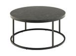 Livetastic , Anthrazit , Holzwerkstoff , rund , 80x40x80 cm ,