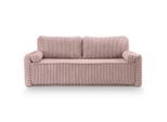 Mid.you , Rosa , Textil , Füllung: Polyurethan (PUR),Polyurethan (Pur) , 225x96x93 cm , Made in EU, FSC MIX ,