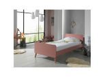 Vipack , Rosa , Holzwerkstoff , 90x200 cm ,