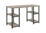Mid.you , Eiche grau , Metall, Holzwerkstoff , 72x46x121 cm , gastro- und objekttauglich ,