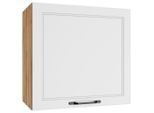 Held , Weiß, Eiche Wotan , Holzwerkstoff , 1 Fächer , 60x57x34 cm , Made in Germany , hängend ,