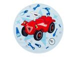 Möbelix , Blau, Rot, Hellblau , Textil , Fahrzeuge , rund , Oeko-Tex® Standard 100 , für Fußbodenheizung geeignet, rutschfest , Teppiche & Böden, Teppiche, Kinderteppiche