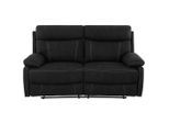Livetastic , Schwarz , Holz, Metall, Textil , Pappel , Sperrholz , 178x103x96 cm , Relaxfunktion ,