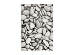 Wecon Home , Grau, Schwarz, Silberfarben , Textil , Steine , rechteckig , 80x150 cm , Textiles Vertrauen - Oeko-Tex®, Hohenstein, Oeko-Tex® Standard 100 , Fasern thermofixiert (heatset), für Hausstauballergiker geeignet, in verschiedenen Größen erhältlich, für Fußbodenheizung geeignet , Teppiche & Böden, Teppiche, Webteppiche