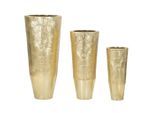 Möbelix , Goldfarben , Metall , 50.8x114.9x50.8 cm , Dekoration, Blumen & Blumentöpfe, Vasen