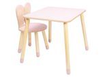 Möbelix , Naturfarben, Pink , Holz , Birke , Sperrholz , 51.5x60x50 cm ,