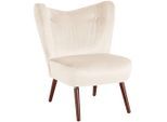 Max Winzer , Creme , Textil , Nussbaum , 70x86x69 cm , Goldenes M, Made in Germany , Esszimmer, Esszimmerstühle, Stühle
