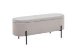 Livetastic , Taupe , Textil , 110x44x40 cm ,