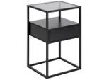 Mid.you , Schwarz , Holzwerkstoff , 1 Schublade(n) Schubladen , 40x60x35 cm , Reach ,