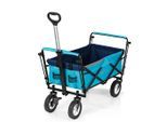 Möbelix , Blau , Metall, Kunststoff, Textil , 52x100x108 cm , Freizeit, Camping, Bollerwagen
