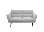 Livetastic , Hellgrau , Textil , Buche , 158x87x88 cm , Made in EU , Wohnzimmer, Sofas & Couches, Sofas, 2er Sofas