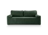 Mid.you , Smaragdgrün , Holz , Füllung: Polyurethan (PUR),Polyurethan (Pur) , 225x96x93 cm , Made in EU, FSC MIX , Wohnzimmer, Sofas & Couches, Schlafsofas, Schlafsofas
