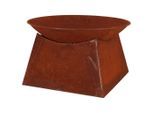 Möbelix , Braun , Metall , 33 cm , Freizeit im Garten, Gartenaccessoires, Feuerschalen