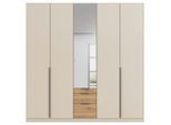 Möbelix , Silberfarben, Eichefarben, Champagner , Holzwerkstoff , 6 Fächer , 3 Schublade(n) Schubladen , 226x229x54 cm , Blauer Engel, Goldenes M, BQ - Bündnis für Qualität, Made in Germany, DIN EN ISO 50001 , umfangreiches Zubehör erhältlich, in verschiedenen Größen erhältlich ,