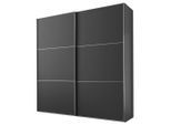 Mid.you , Anthrazit , Holzwerkstoff , 8 Fächer , 2 Schublade(n) Schubladen , 225x222x68 cm , Lga, Goldenes M, BQ - Bündnis für Qualität, Made in Germany , in verschiedenen Größen erhältlich, in verschiedenen Holzdekoren erhältlich , Schlafzimmer, Kleiderschränke, Schwebetürenschränke