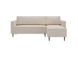 Livetastic , Beige , Textil , Füllung: Schaumstoff , L-Form, einmalig seitenverkehrt montierbar , 223x151 cm , Made in EU , Wohnzimmer, Sofas & Couches, Wohnlandschaften, Ecksofas