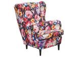 Mid.you , Mehrfarbig , Textil , Buche , 78x102x98 cm , Made in EU , gepolsterte Armlehnen ,