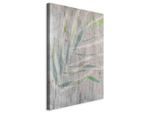 artgeist , Grau, Türkis , Textil, Holzwerkstoff , rechteckig , 40x60x1.2 cm , Keilrahmen , Dekoration, Bilder & Rahmen, Bilder, Abstrakte Bilder