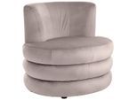 Livetastic , Altrosa , Textil , 90x82x85 cm , Made in EU , Wohnzimmer, Sessel