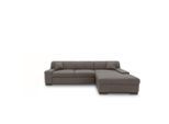 Mid.you , Grau , Textil , Uni , L-Form , 268x153 cm , Made in EU, FSC MIX , Rücken echt ,