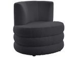 Livetastic , Dunkelgrau , Textil , 90x82x85 cm , Made in EU , Wohnzimmer, Sessel