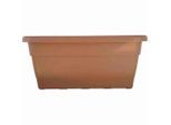 Möbelix , Terracotta , Kunststoff , 100x40x44 cm , wetterbeständig, UV-beständig , Freizeit im Garten, Gartenpflege, Pflanzenpflege, Blumen- & Pflanzkasten