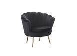 Livetastic , Schwarz , Textil , 76x78x76 cm ,