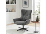 Livetastic , Grau , Textil , 85x103x83 cm , Sitzfläche 360° drehbar ,