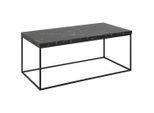 Mid.you , Schwarz , Holz, Metall , Marmoroptik , rechteckig , 55x45x110 cm , FSC MIX ,