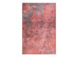 Wecon Home , Rot, Rotbraun , Textil , Abstraktes , rechteckig , 120x170 cm , Textiles Vertrauen - Oeko-Tex®, Hohenstein, AZO-frei, Oeko-Tex® Standard 100 , für Fußbodenheizung geeignet, in verschiedenen Größen erhältlich, lichtunempfindlich, pflegeleicht, strapazierfähig, leicht zusammenrollbar ,
